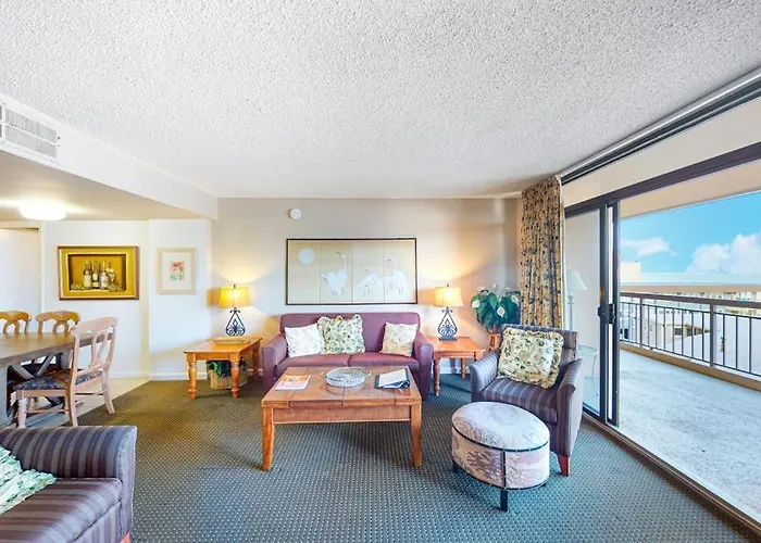Holiday home In An Oceanfront Building With Balcony Ac Wifi & Shared Pool & Tennis
